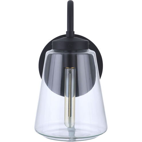 Laclede 1 Light 15 inch Midnight Outdoor Wall Mount, Medium