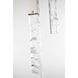 Aurora 9 Light 24 inch Chrome Chandelier Ceiling Light