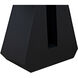 Gaston 30 X 25 inch Matte Black Console/Side Table
