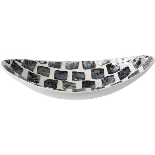 Mosaic Black and White Tray