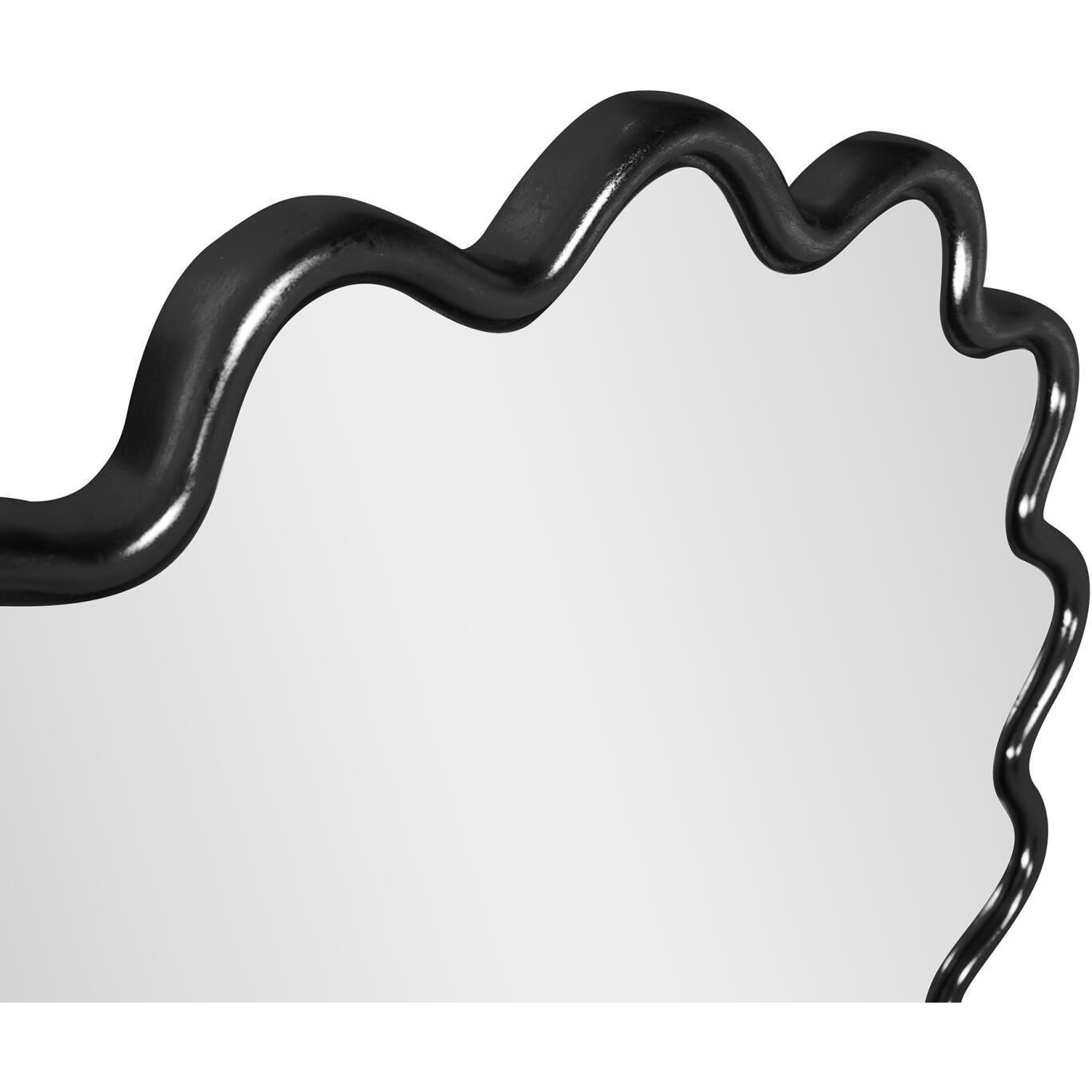 Cloud 36 X 24 inch Black Mirror