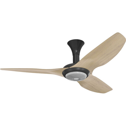 Haiku 52 inch Black with Natural Bamboo Blades Ceiling Fan