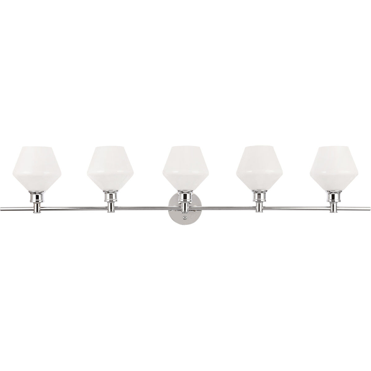 Gene 5 Light 47 inch Chrome Wall sconce Wall Light