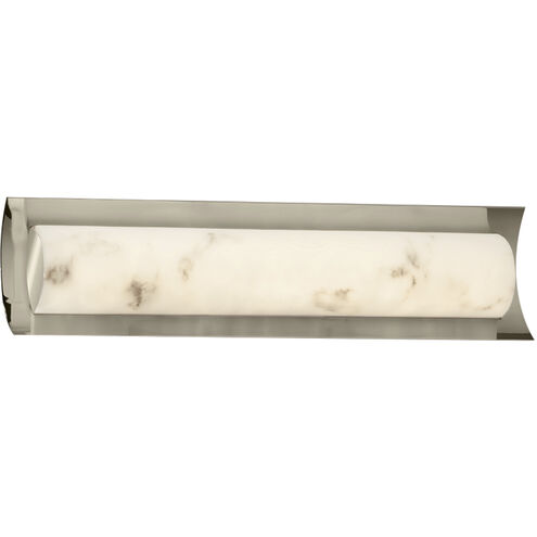 Lumenaria LED 21.5 inch Brushed Nickel Vanity Light Wall Light