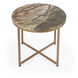 Giovanniya Marble Side Table in Gold