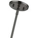 Munich 1 Light 5 inch Black Chrome Single Pendant Ceiling Light, Single
