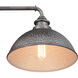Englewood 1 Light 10 inch Antique Pewter Outdoor Wall Lantern, Medium