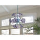 Evelyn 6 Light 20 inch Polished Chrome Pendant Ceiling Light