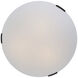Orinoco 2 Light Ebony Flush Mount Ceiling Light