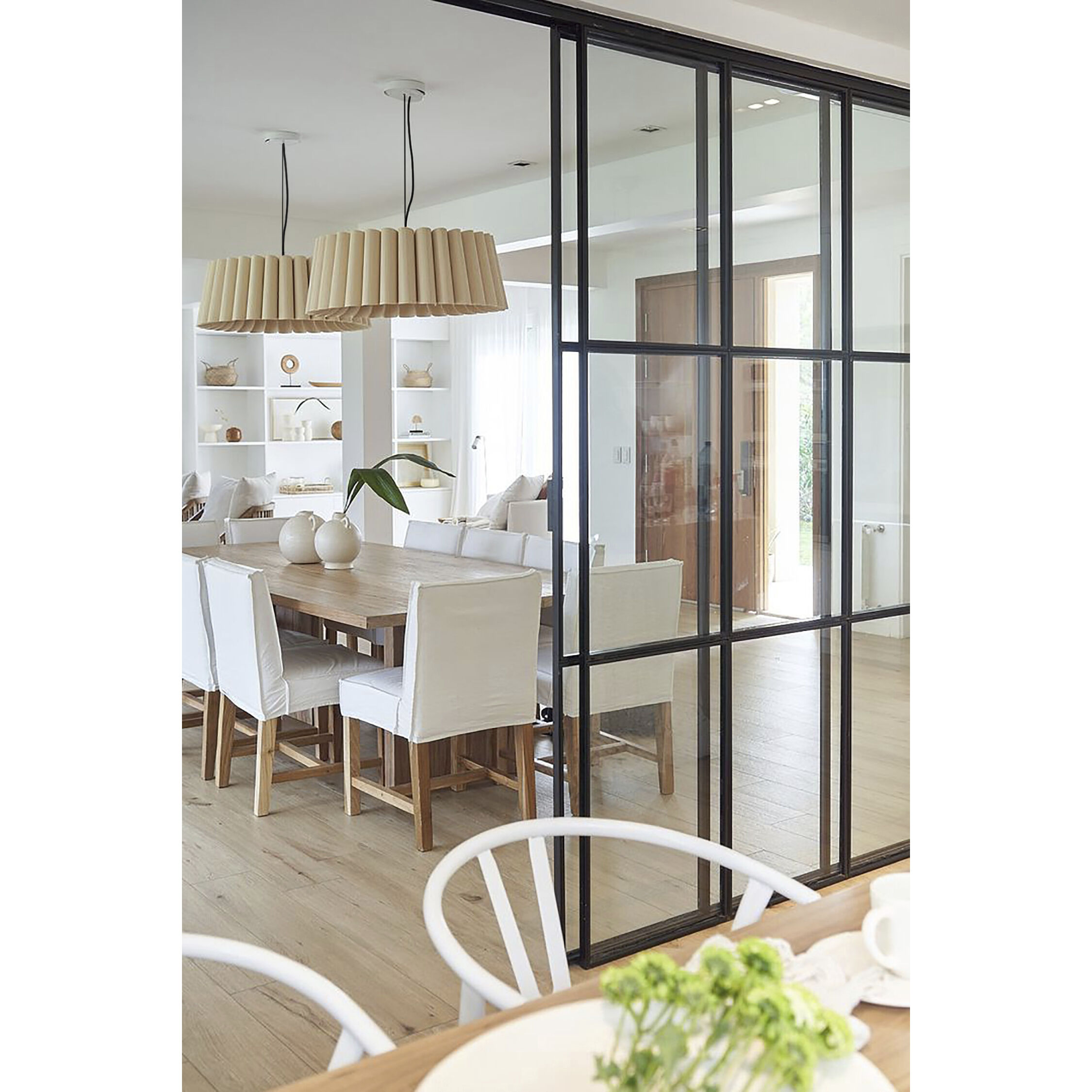 Renata 31.5 inch Ash Pendant Ceiling Light in Ash/Ash, 32 in, WEP Collection