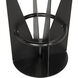 Nagoya 25 inch Matte Black Counter Stool