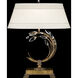 Crystal Laurel 31 inch 150 watt Gold Table Lamp Portable Light in No Shade