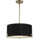 Westboro Boulevard 3 Light 20 inch Weathered Antique Brass Pendant Ceiling Light