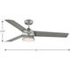 Edwidge 52 inch Painted Nickel Ceiling Fan