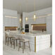 Savanti 1 Light 12 inch Modern Gold Pendant Ceiling Light