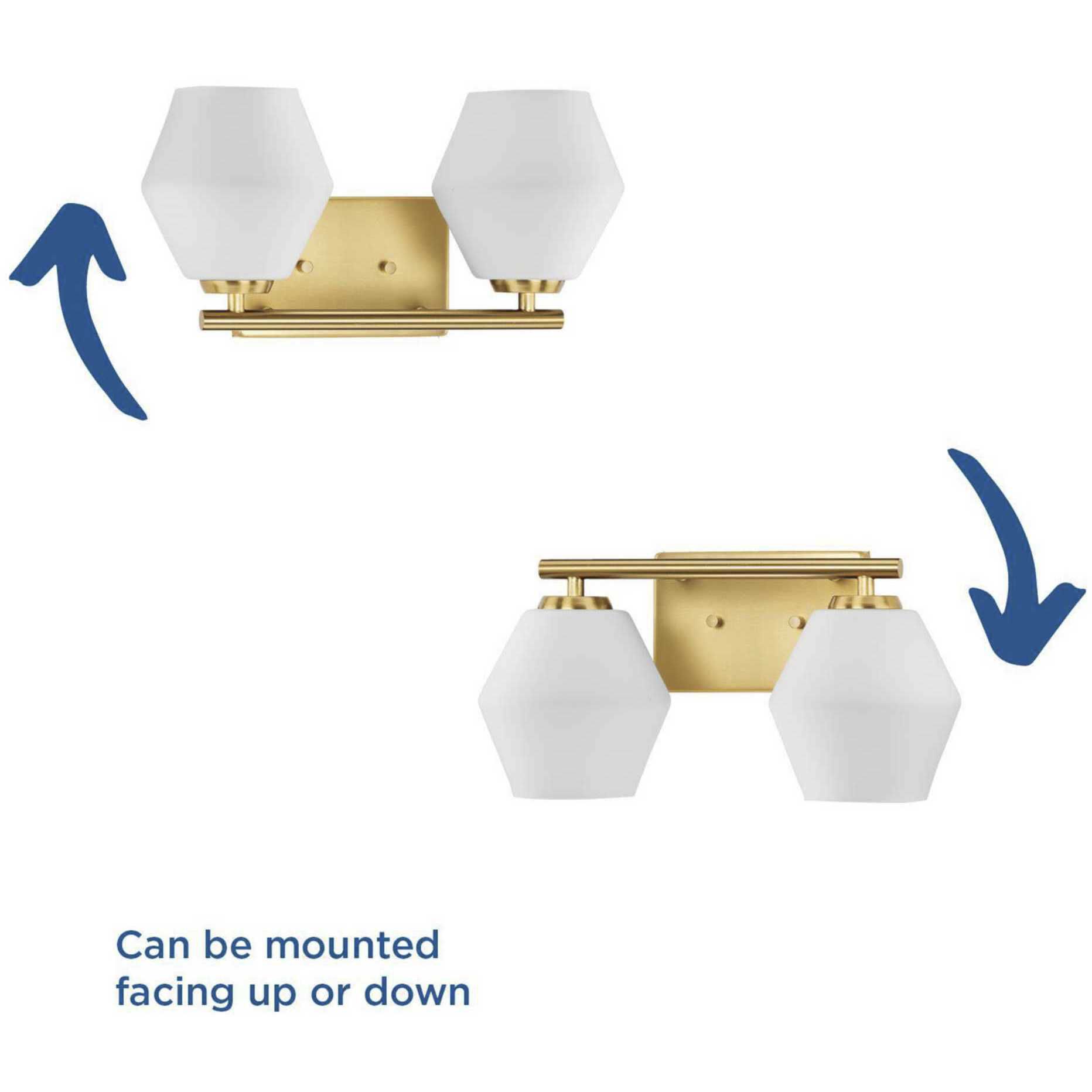 Copeland 2 Light 15 inch Matte Black Vanity Light Wall Light