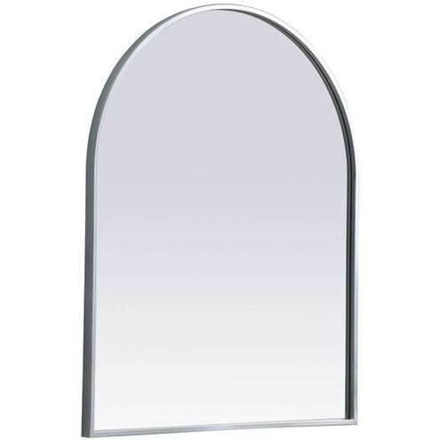 Ayra 30 X 24 inch Silver Mirror