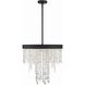Winham 5 Light 20 inch Black Forged Chandelier Ceiling Light