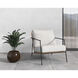 Milan Stinson White Outdoor Armchair