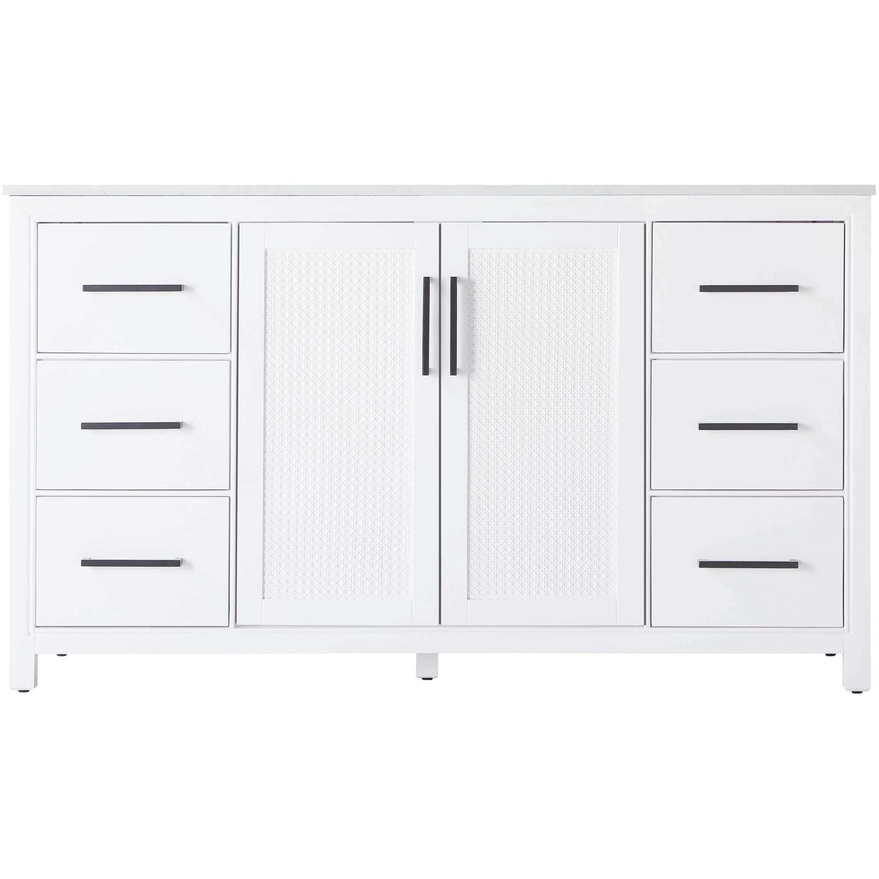 Alina 60 X 34 inch White Bathroom Vanity Cabinet