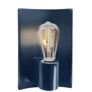 Ambiance Collection 1 Light 7 inch Midnight Sky with Brushed Nickel Wall Sconce Wall Light