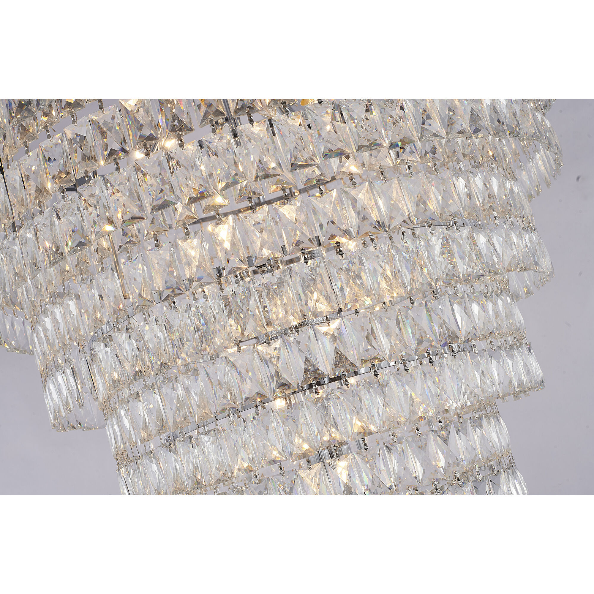 Canada 32 Light 42 inch Chrome Chandelier Ceiling Light