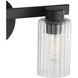 Bedminster 2 Light 14.5 inch Matte Black Vanity Light Wall Light