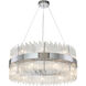 Canada LED 31 inch Chrome Chandelier Ceiling Light