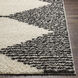 Beni Shag 87 X 31 inch Black Rug in 2.5 x 8, Runner