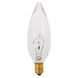 Lumos Incandescent BA9 1/2 Candelabra E12 15 watt 120V 2700K Light Bulb