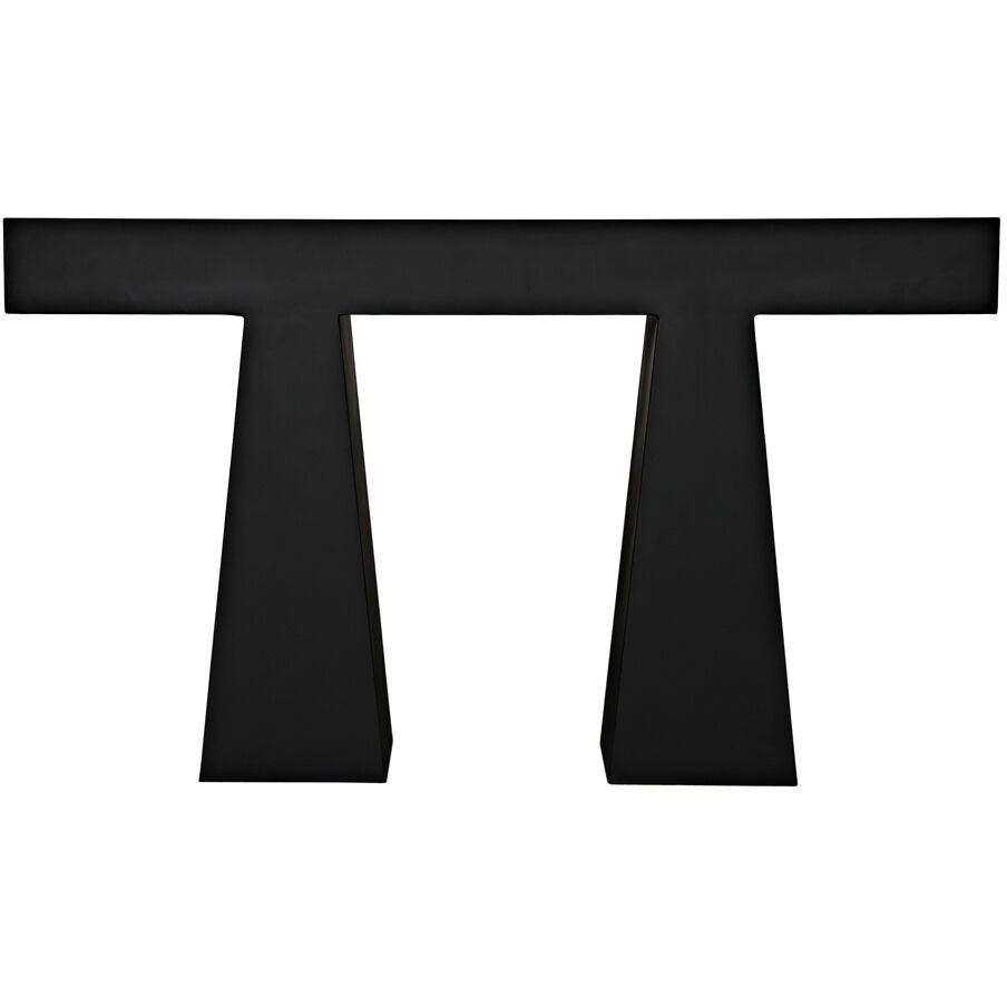 Wendell 52 X 12 inch Matte Black Console