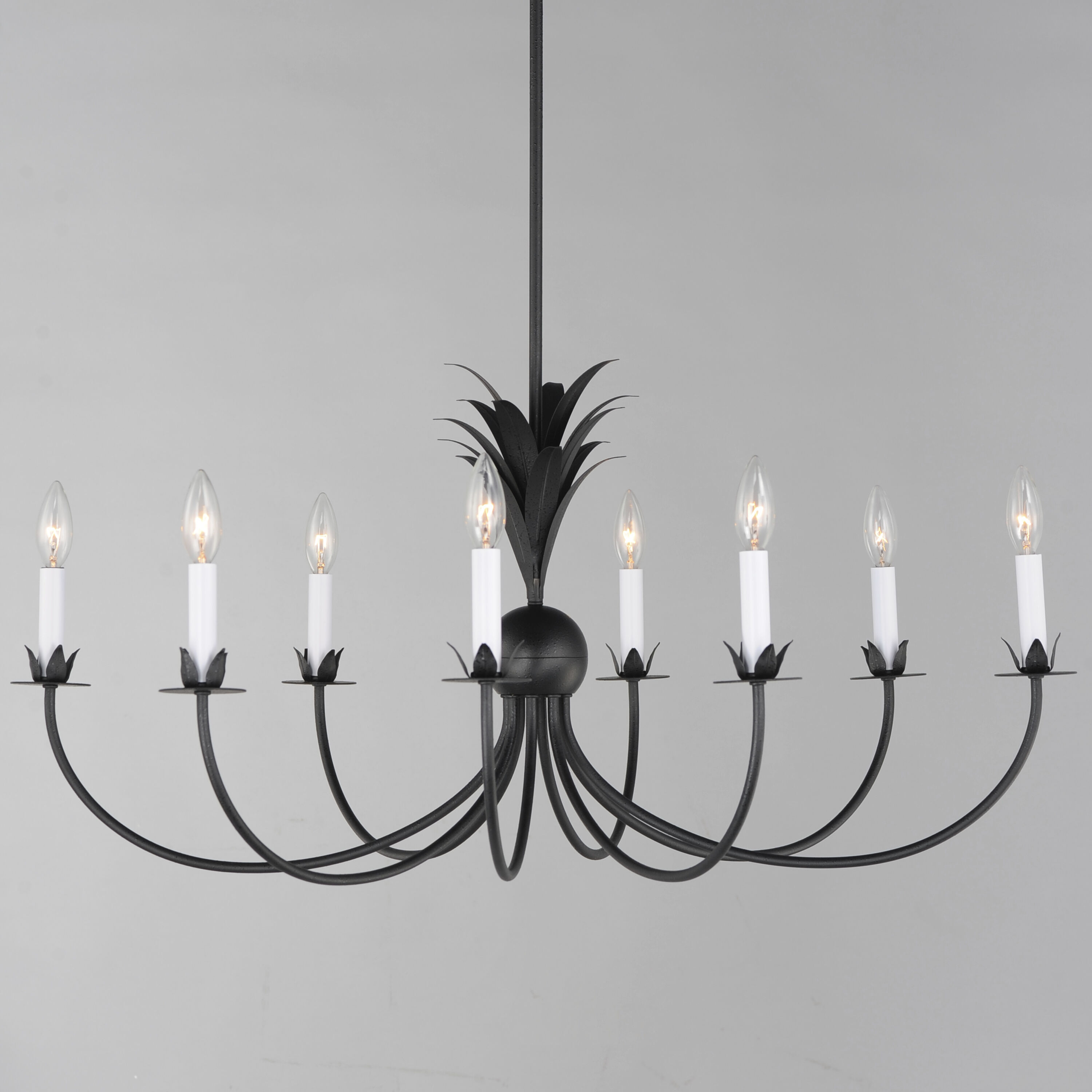 Paloma 8 Light 36 inch Anthracite Chandelier Ceiling Light