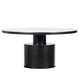 Marlow 59 X 59 inch Matte Black Dining Table
