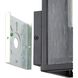 Overton 1 Light 9.25 inch Matte Black Exterior Wall Sconce