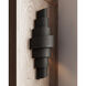 Chiffonade 2 Light 10.75 inch French Black Wall Sconce Wall Light
