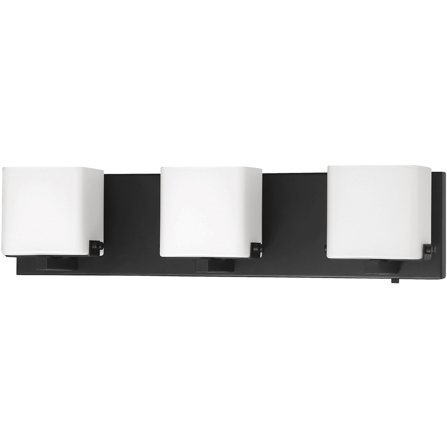 VEGA 6 Light 20 inch Black Vanity Light Wall Light in 3