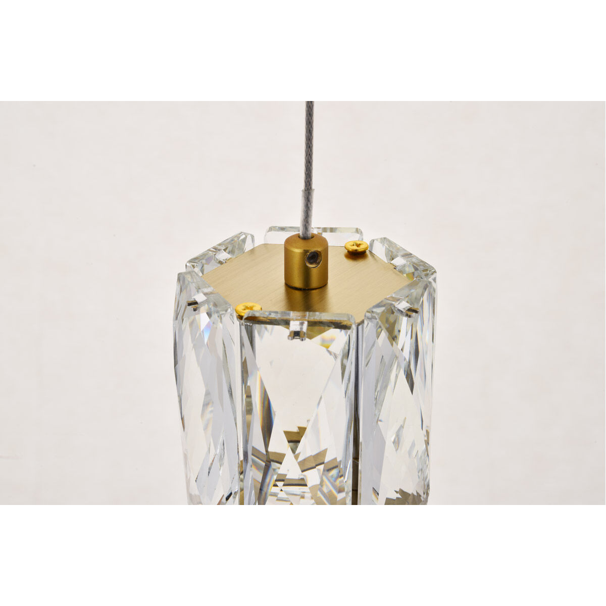 Polaris LED 6 inch Gold Pendant Ceiling Light