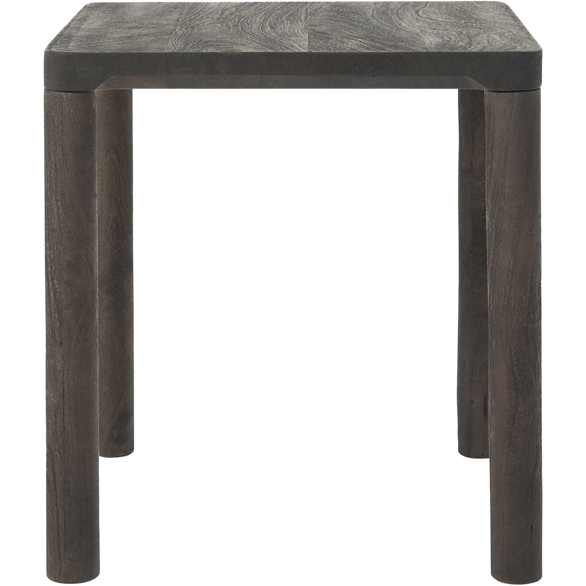 Clusia 19 X 18 inch Walnut Side Table