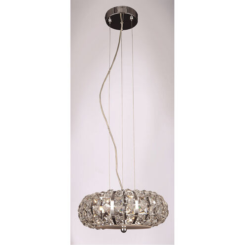 Eternity 4 Light 11.4 inch Chrome Pendant Ceiling Light