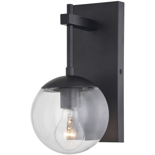 Keeler LED 12 inch Matte Black Outdoor Wall