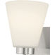 Strayhan 1 Light 5 inch Brushed Nickel Wall Sconce Wall Light