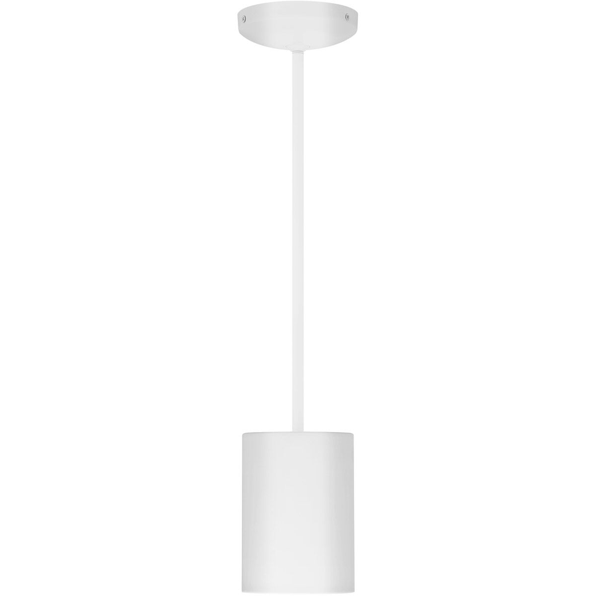 Pilson LED 4.5 inch Matte White Pendant Ceiling Light