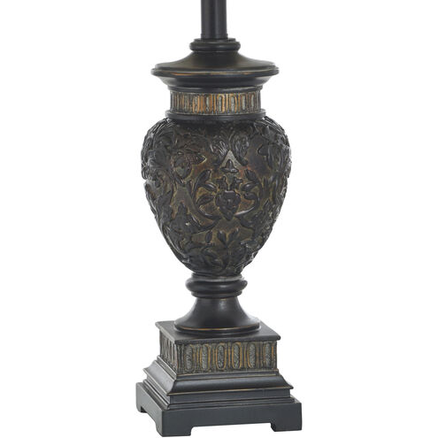 Signature 29 inch 100.00 watt Brown and Gold Table Lamp Portable Light