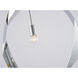 Canada 1 Light 2 inch Chrome Pendant Ceiling Light