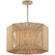 Mereworth 4 Light 22.25 inch Beige Chandelier Ceiling Light