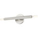 Monaco 2 Light 5 inch Brushed Nickel ADA ADA Sconce Wall Light
