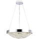 Canada LED 25 inch Chrome Chandelier Ceiling Light