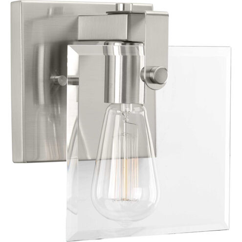 Glayse 1 Light 7 inch Brushed Nickel Bath Vanity Wall Light, Design Series