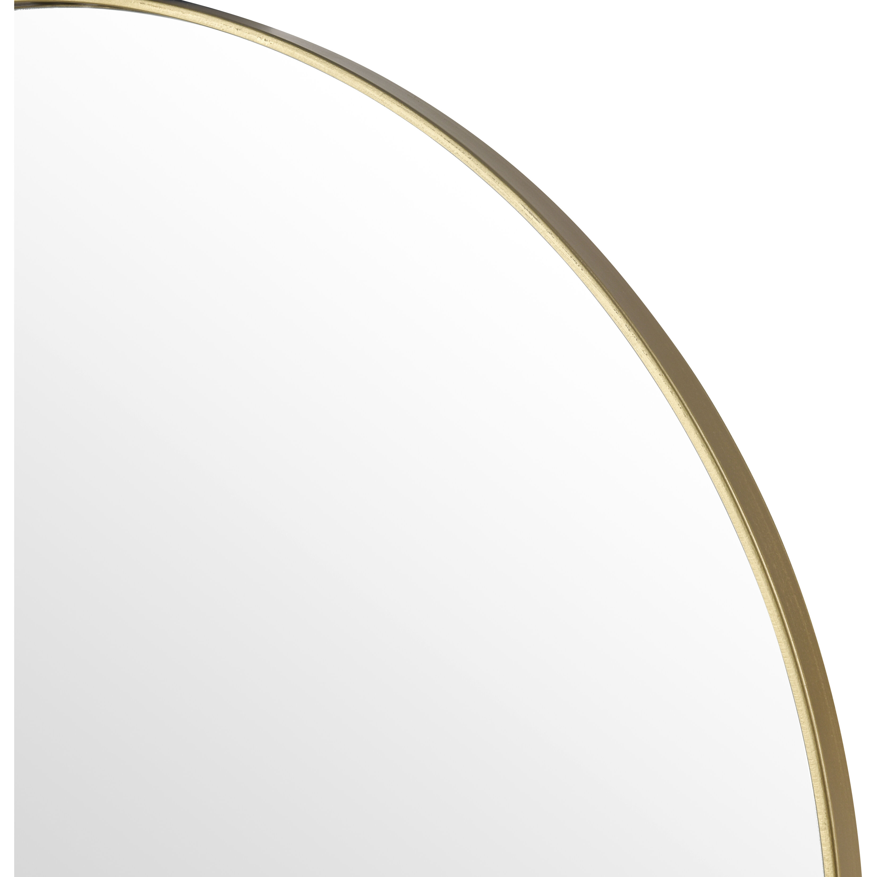 Stiller 23.75 X 23.75 inch Brass with Mirror Wall Mirror