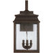 Sutter Creek 4 Light 26 inch Oiled Bronze Outdoor Wall Lantern